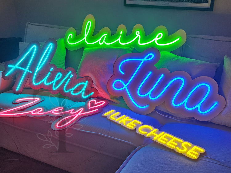 The Julia I Custom Neon Sign