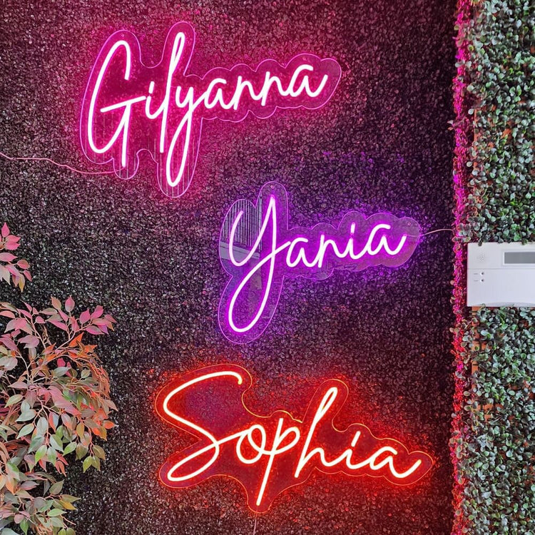 The Julia I Custom Neon Sign