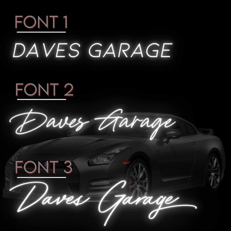Car Neon Silhouette Sign I Garage Neon I Mancave Neon I Race Car Neon I Gift for Auto Lovers I Car Enthusiast's Gift I Porsche Carrera